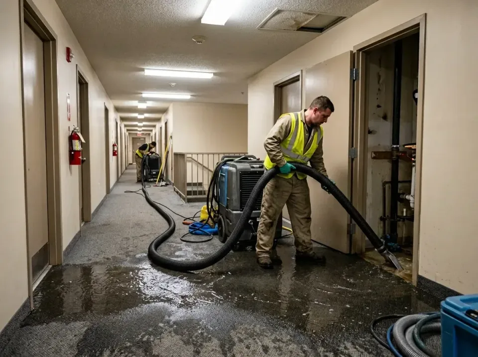 multi-unit-apartment-hallway-f-005 — frequently asked questions, Emergency Burst Pipe Water Extraction & Removal in Forest A…
